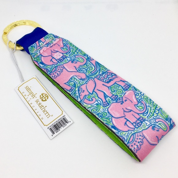 Simply Southern Accessories Simply Southern Elephant Key Fob